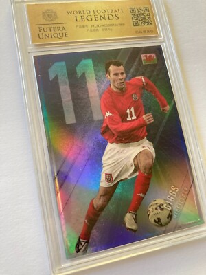2018 Futera Unique World Football Legends 5gr Silver-Ryan Giggs