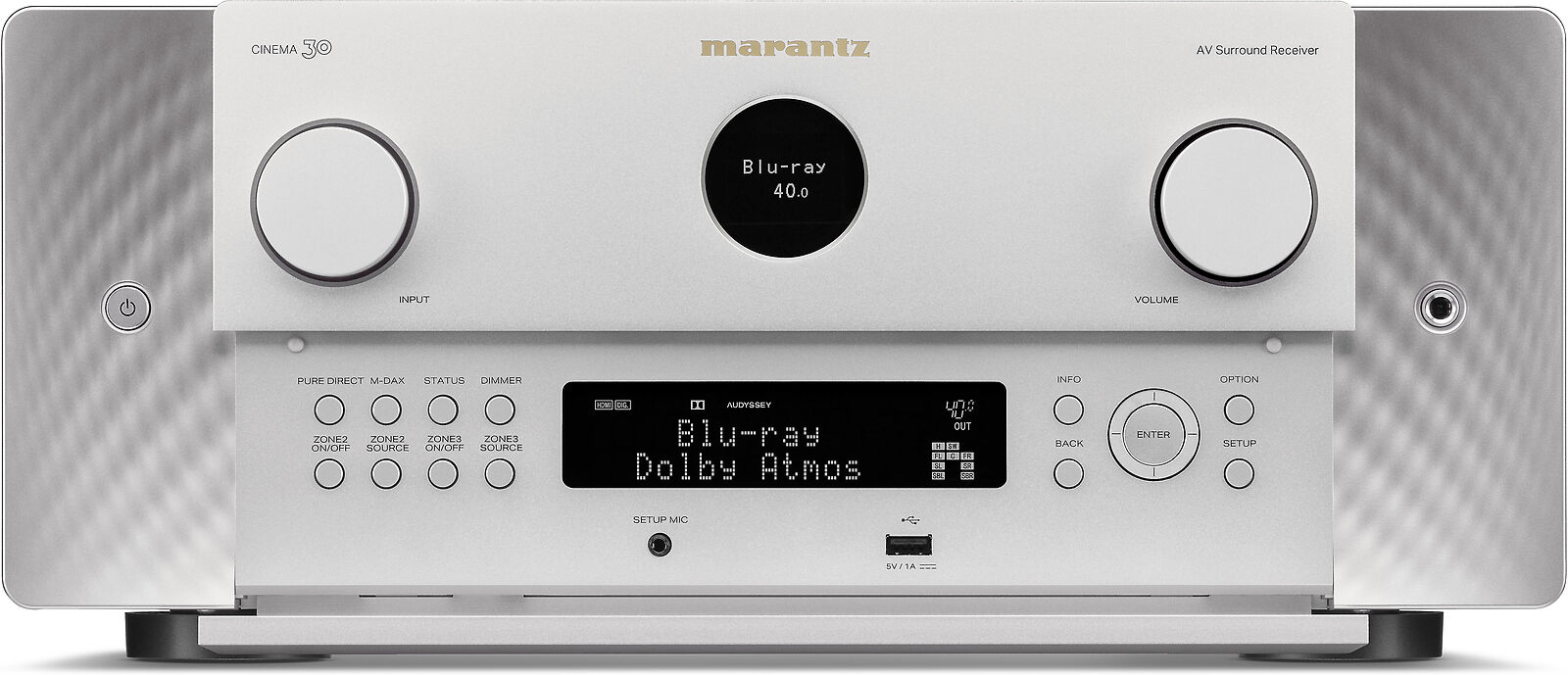 Marantz Cinema 30SG Dolby Atmos HT Receiver Silver Gold
