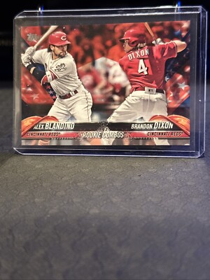 2018 Topps Update US28 Alex Blandino Brandon Dixon Rookie Combos Ind. Day /76