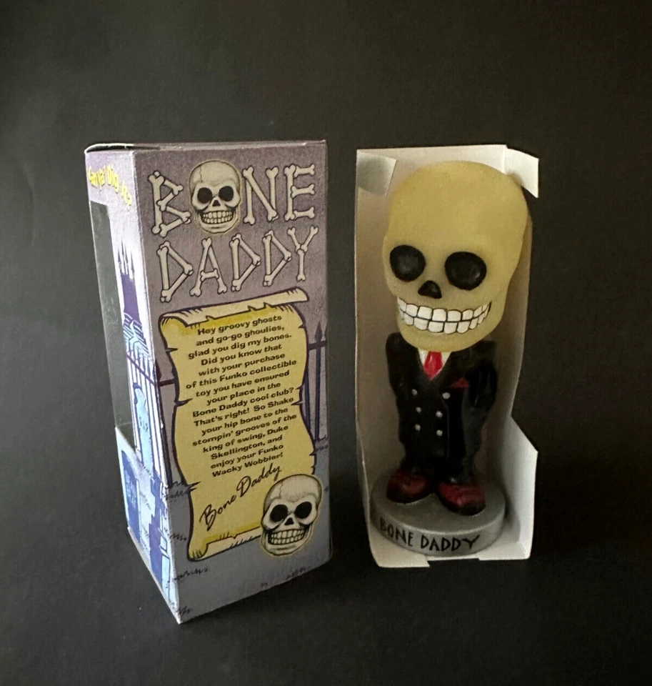 BONE DADDY bobble-head glow Funko Wacky Wobbler - Imagen 4 de 4