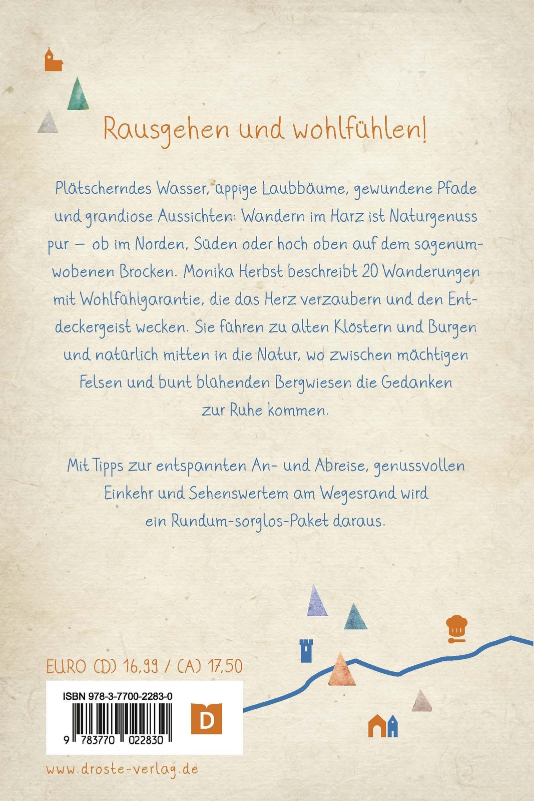 Thumbnail - Harz. Wandern Für Die Seele Monika Herbst 9783770022830