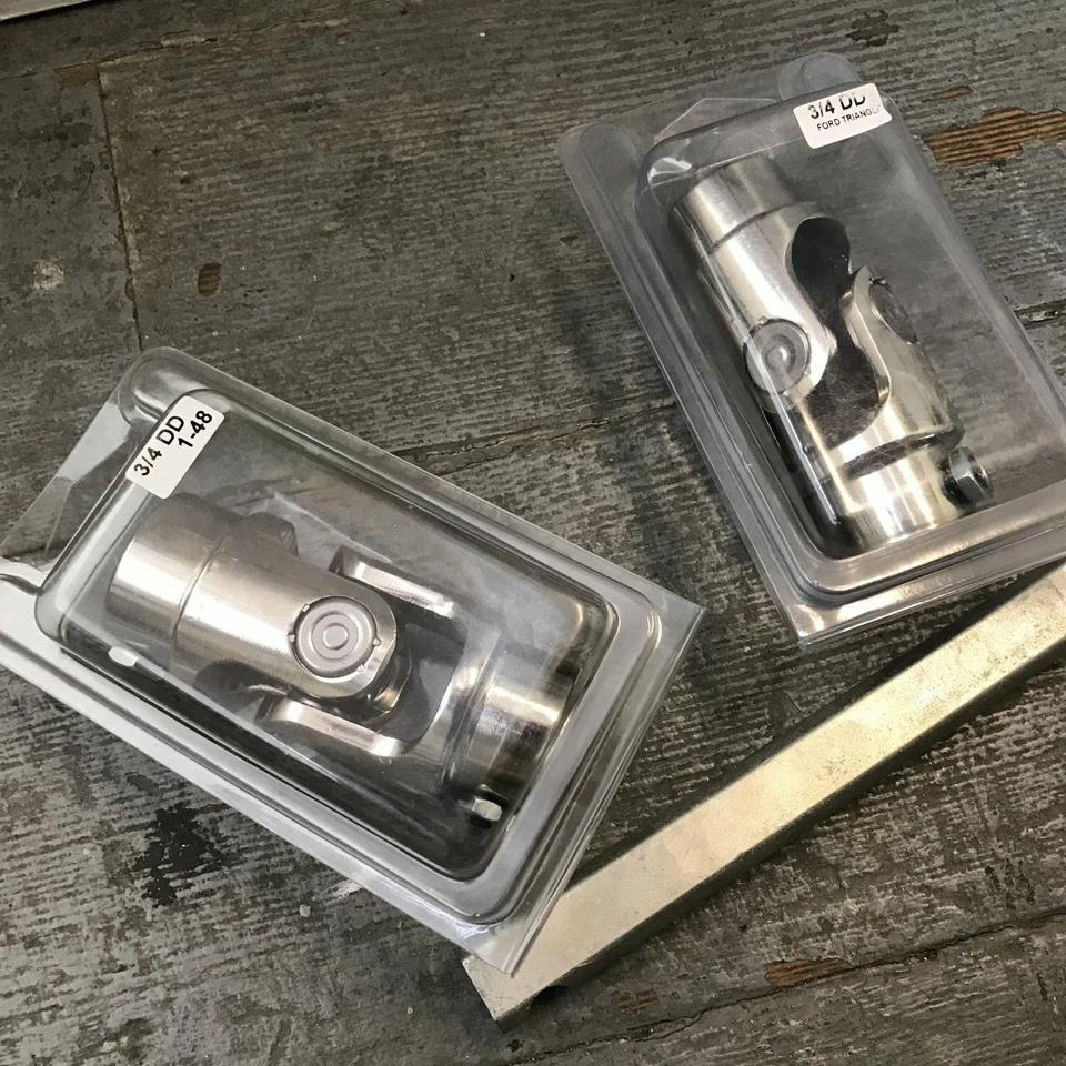 3/4 英寸 DD x 3/4 DD + 福特三角 U 型接头 + 18 英寸轴转向柱联动套件 — 第 3/4 张图片