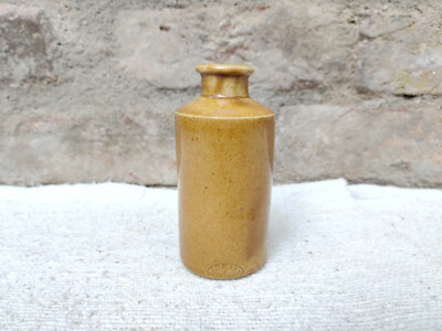 Vintage Gray E Portobello Keramik Tinte Flasche Steingut Büro Sammelobjekt C198