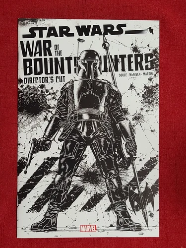 STAR WARS BOUNTY HUNTERS ALPHA DIRECTOR CUT #1 1:25 SKETCH VARIANT COVER MARVEL