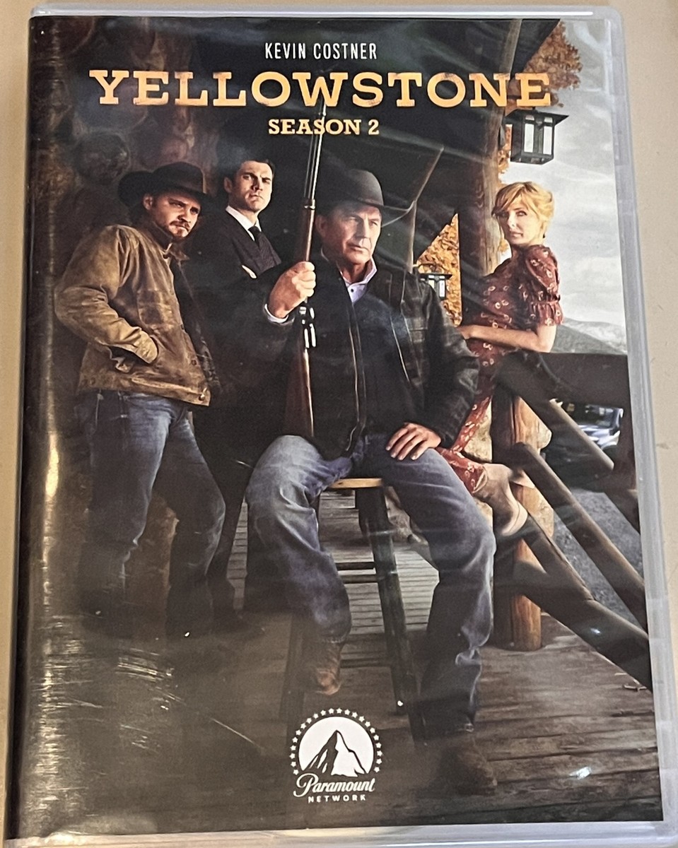 Yellowstone: Season 2 DVD Set 4 Discs 2019 Excellent New Unsealed
