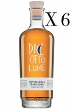 6 Bott. Grappa Marzadro Diciotto Lune 50cl.