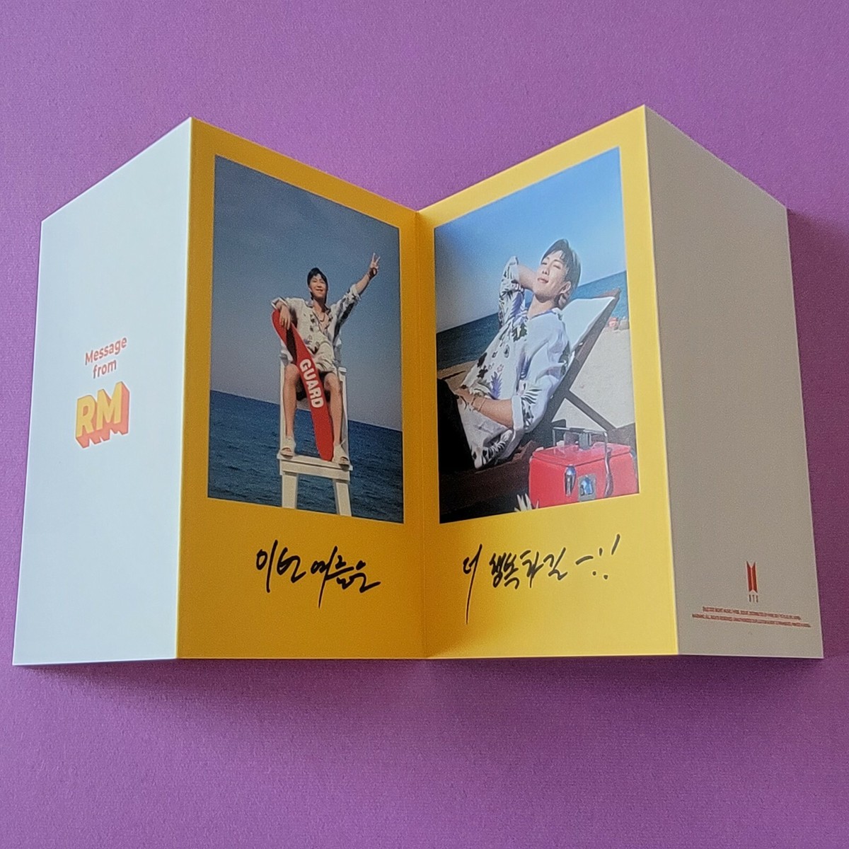 BTS Butter （EP） Peaches ＋トレカ 他　RM BTS Butter Peach Ver. Official Photocard RM JIN SUGA J-HOPE