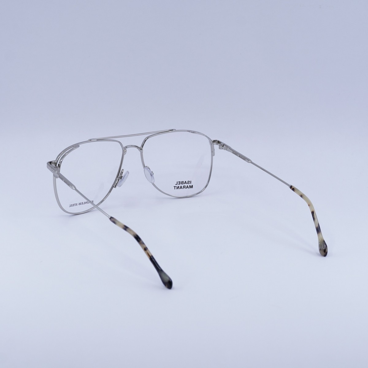 Isabel Marant IM 0057 0010 00 Aviator Eyeglasses 56mm - Palladium Isabel Marant Glasses IM-0175 807 main image 3