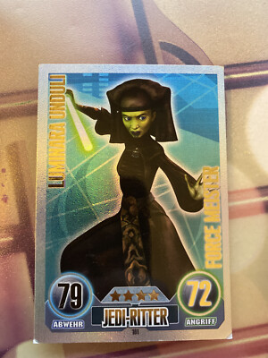 Force Attax 181 - LUMINARA UNDULI - Jedi-Ritter - Force Meister SERIE 1 (2010)