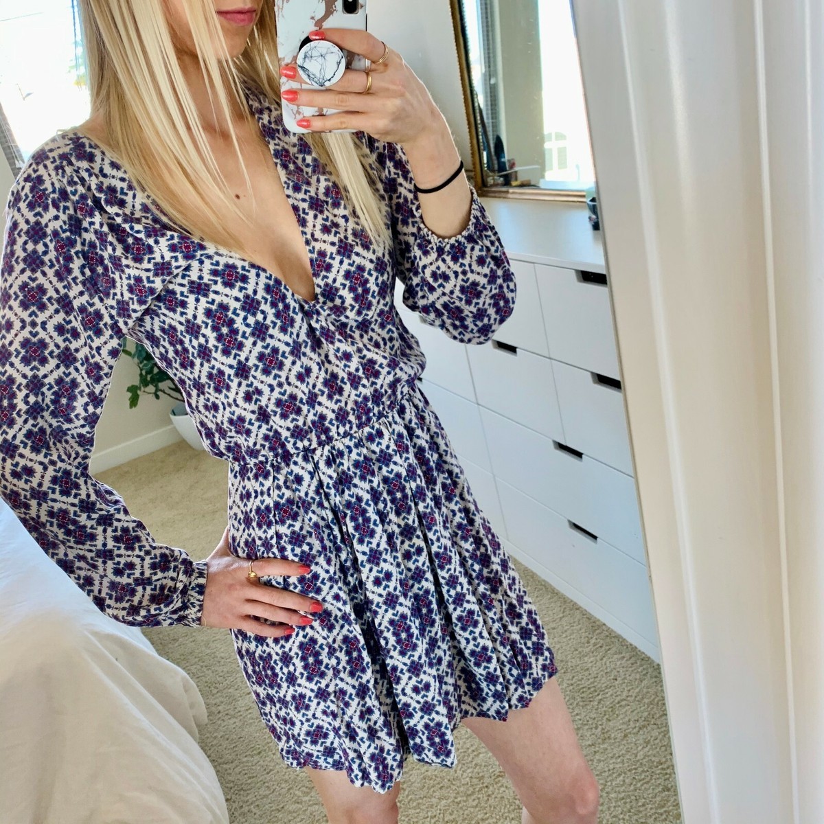 chinese dress ladies Brandy Melville USA-Leah Striped Top