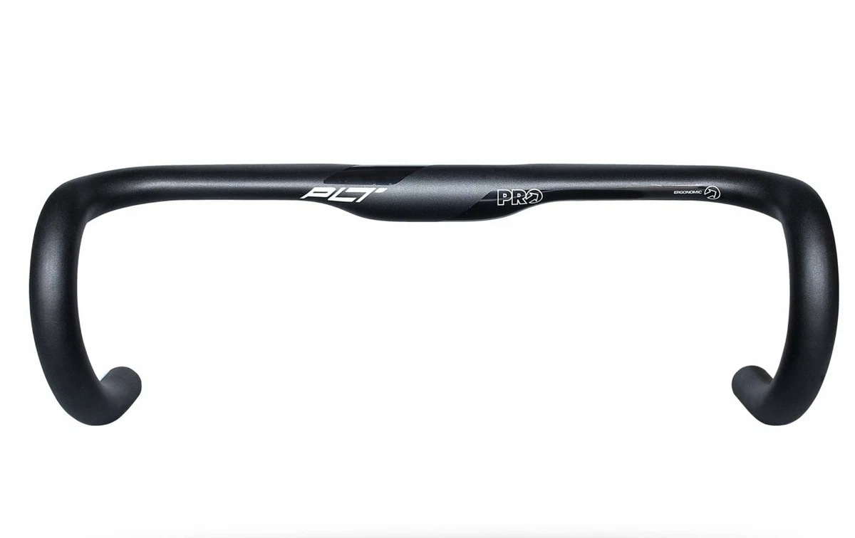 Shimano PRO PLT Road Bike Ergo Handlebar Drop Bar 31.8mm x 38cm Black
