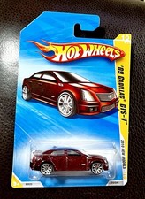 🏁 Hot Wheels Burgundy ‘09 Cadillac CTS-V New Models 1/64 🏁
