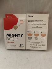 2-Pack Mighty Patch Original Acne Pimple Patches 27ct Each EDP 2/27