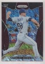 2019 Panini Prizm Tier III Burgundy Shimmer Prizm 13/25 Jalen Beeks #220 1my2