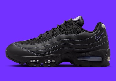 Nike Air Max 95 OG Big Bubble Shoes Black Persian Violet IB7936