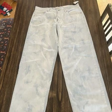 new Universal Thread Womens 90s Baggy Jeans Size 14 Relaxed Fit 100% Cotton acid