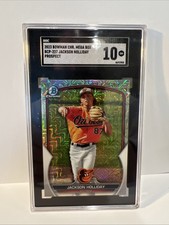 2023 Bowman Chrome Mega Box BCP-227 Jackson Holliday Prospect SGC GEM MINT 10