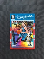 Ricky Rubio 2016-17 Panini Donruss Optic Red Prizm /99 #127