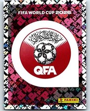2026 Panini FIFA World Cup Stickers #QAT1 Emblem FOIL