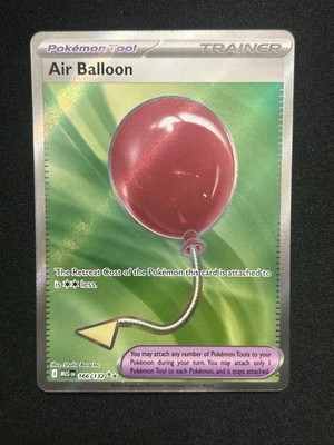 Pokemon Mega Evolution Air Ballon 166/132 Ultra Rare Full Art NM Condition