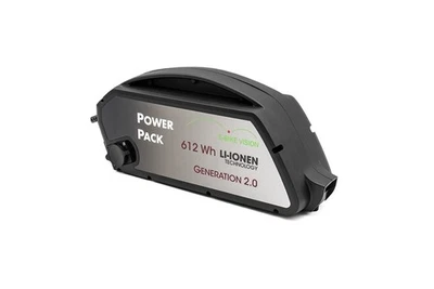 E-BIKE VISION E-Bike Akku 36V 17Ah 612Wh für Bosch Classic – Vision PowerPack Unterrohr Akku