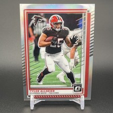Tyler Allgeier #33 2025 Panini Donruss Optic Holo Prizm Atlanta Falcons