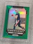 Drake Maye 2024 Panini Prizm Emergent True Green Prizm SSP #4 Super Bowl MVP?