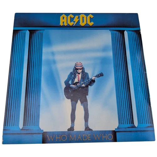AC/DC Who Made Who LP (1986 US) (Atlantic 81650-1-E) MASTERDISK RL (EX/VG)