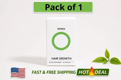 120 Capsule Women s Hair Growth Supplement 360 Caps   Fast Shipping Ages 18 - 44