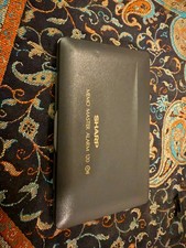 Sharp Memo Master Alarm 120 Electronic Organizer - Retro