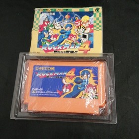 CAPCOM Famicom Soft Rockman 4 New Ambitions!! Used