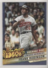 2020 Topps Update Decades Best Award Winners Blue Frank Robinson #DB-13 HOF n1u