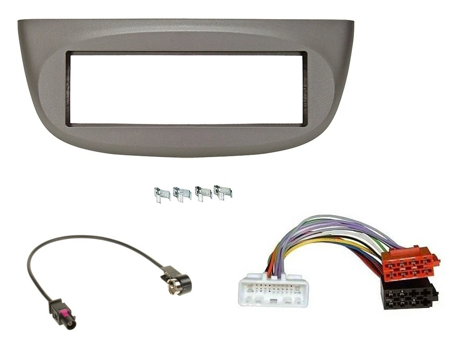 Pioneer USB MP3 Bluetooth DAB Autoradio für Renault Twingo ab 2015 beige-grau - Bild 3 von 4