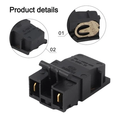 Bouton Utile Interrupteur Thermostat Interrupteur Accessoires Bouilloire ??lectr - Photo 1/4