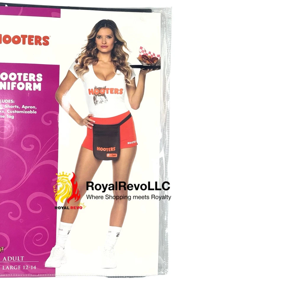 [01874494] Spirit Halloween Adulto Hooters Uniforme Disfraz Tallas Varían Foto 4 de 4