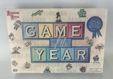 Game of the Year Vintage Board Game History University Games 1997 Complete