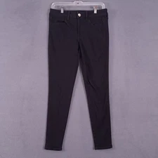 American Eagle Jeans Womens 6 Black Denim Jegging Super Super Stretch X Grunge