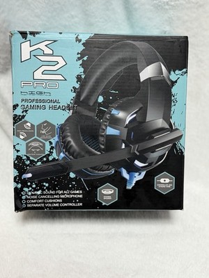 Pro Gaming Headset - Black and Blue