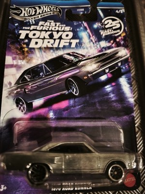Hot Wheels 1970 Road Runner Fast & Furious Tokyo Drift Silver Series 4/5 OVP