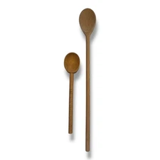 Wooden Spoons Set 2 Typhoon The Big Stir Stirring Mixing Kitchen UtensilsF72Q