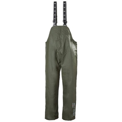 HELLY HANSEN 70529_480-6XL Rain Bib Overall,Unrated,Green,6XL 21XY34