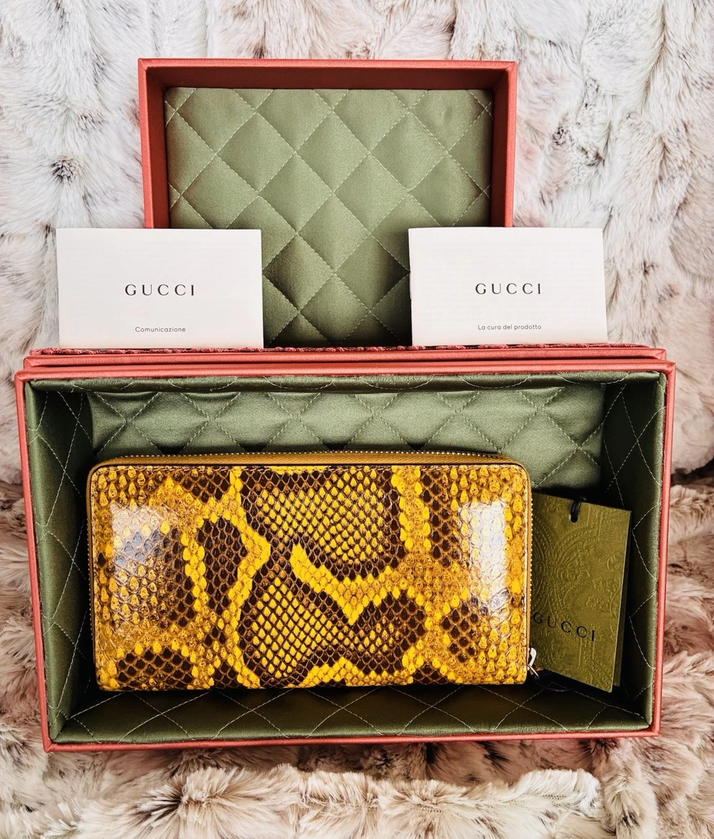 Gucci Yellow Wallets for Women for sale | eBay