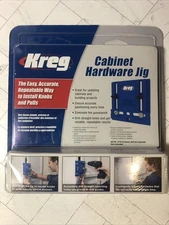 Kreg Cabinet Hardware Jig - For Knobs & Pulls Installation Adjustable KHI-PULL