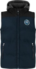 Kinder Winterweste Steppweste Outdoor Weste mit Kapuze Ärmellose Jacke