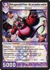 Kaijudo X1 SHAPESHIFTER SCARADORABLE Very Rare #36 7CLA - Clash of Duel Masters