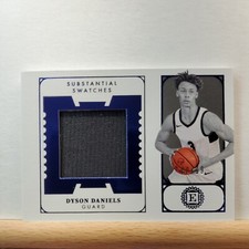 2022-23 Chronicles Draft Picks Dyson Daniels Encased Memorabilia RC # ES-DDA