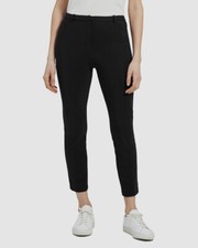  245 Theory Women's Slim Fit Black Cropped Pants Size 00