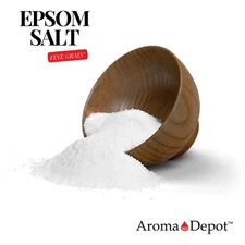 Pure Epsom Salt Fine Magnesium Sulfate, 100% Natural Skin Benefits Bath Body