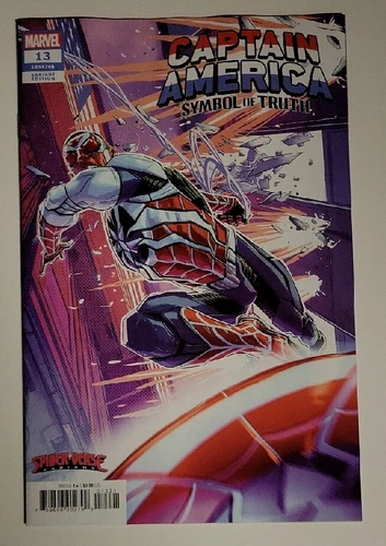 CAPTAIN AMERICA: SYMBOL OF TRUTH #13 07/2023 VF+ WOODS VARIANT MARVEL COMICS 
