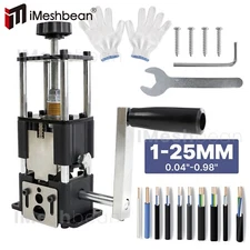 Electric & Manual Wire Stripping Machine Cable Cutter Copper Peeling Stripper US